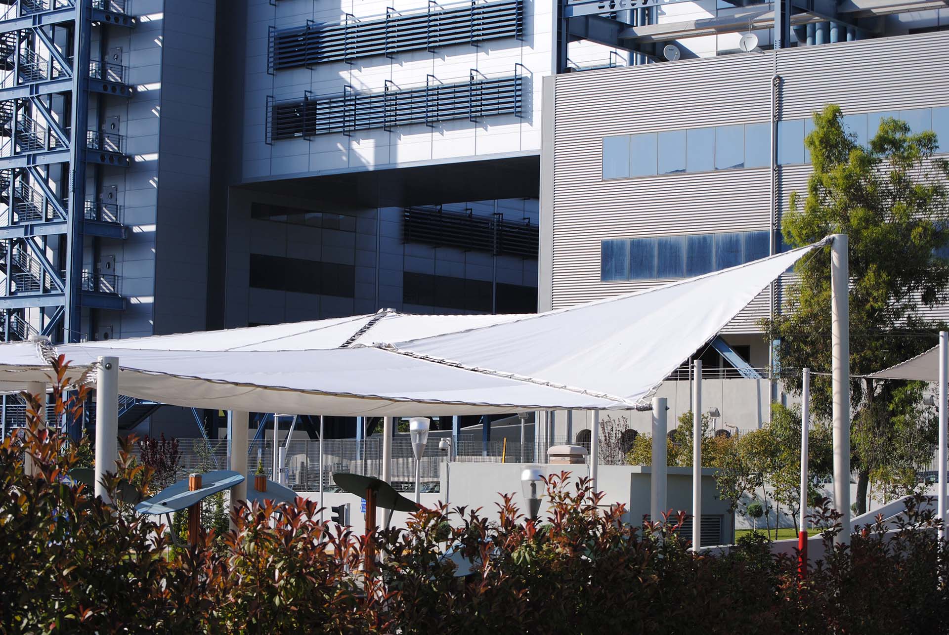 Σύστημα Σκίασης για υπαίθριο χώρο Golden Hall